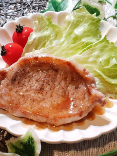 だしレモンソースで豚ステーキ-レシピのメイン写真