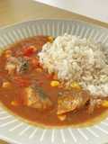 缶詰とレンジのみ！サバのトマトカレー