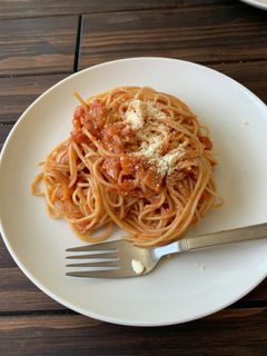 カニ生クリームトマトパスタ-レシピのメイン写真