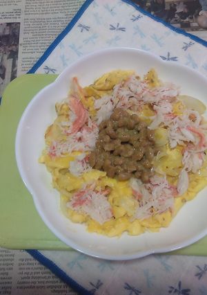 かに玉+納豆のタパスVer.3-レシピのメイン写真