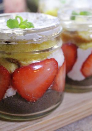 瓶詰め簡単ケーキ-レシピのメイン写真