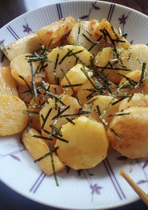 簡単！長芋のバター醤油焼き-レシピのメイン写真