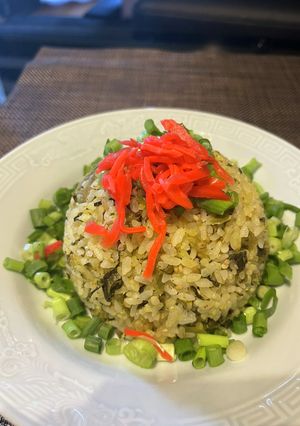 ネギだく高菜チャーハン-レシピのメイン写真