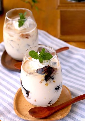 夏の定番スイーツ♪氷コーヒーゼリー-レシピのメイン写真