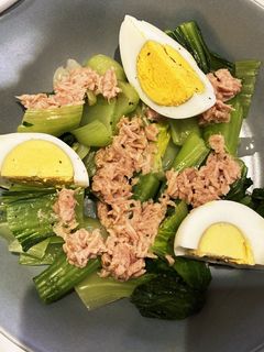 旨うまチンゲン菜サラダ-レシピのメイン写真