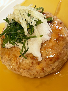 鶏ひき肉の和風ハンバーグ-レシピのメイン写真