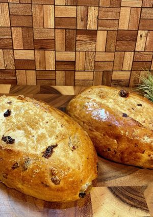 クルミ入りレーズンパン★仕込み水牛乳使用-レシピのメイン写真