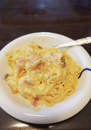 カルボナーラ-レシピのメイン写真