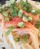パパッと作れる！お手軽パスタ（タラコマヨ