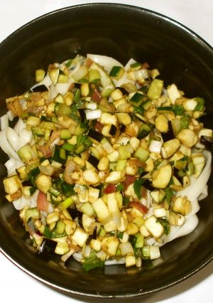 なすきゅうり茗荷のだし素麺♪体冷やさない-レシピのメイン写真