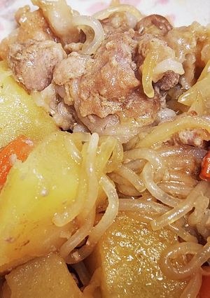 炒めない肉じゃが(豚こま肉)-レシピのメイン写真