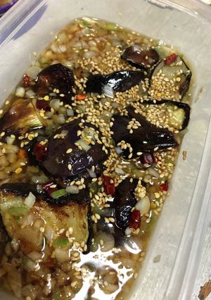麻薬風?なすの焼きびたし-レシピのメイン写真