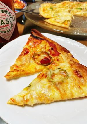 N家の手作りピザ（クリスピータイプ）-レシピのメイン写真