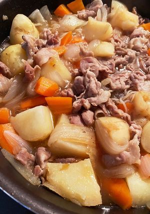 フライパンで激うま肉じゃが-レシピのメイン写真