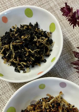 赤紫蘇とじゃこのふりかけ風♪-レシピのメイン写真