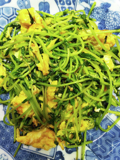 豆苗たまご-レシピのメイン写真