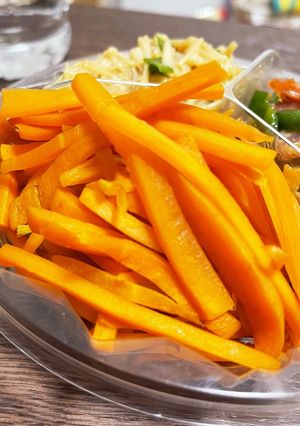 人参の麺つゆ炒め-レシピのメイン写真