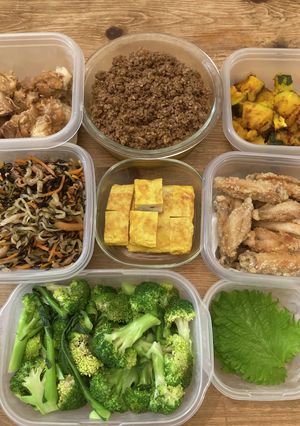 1週間のお弁当7/18-レシピのメイン写真
