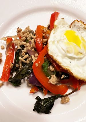 タイ炒めご飯かパオライス-レシピのメイン写真