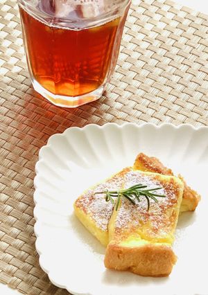 簡単おやつ!あっさりフレンチトースト-レシピのメイン写真