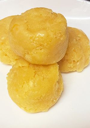 ふわふわチーズ蒸しパン-レシピのメイン写真