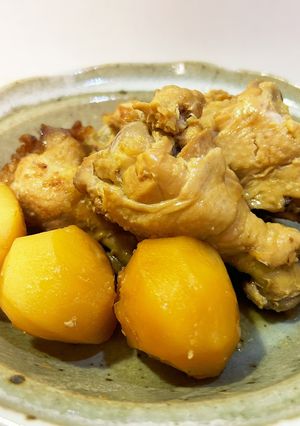 お酢でさっぱり鶏手羽元のほろほろ煮-レシピのメイン写真