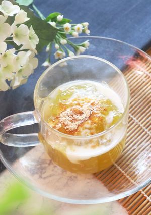 お家でお手軽☆とろとろ♪飲むわらび餅-レシピのメイン写真