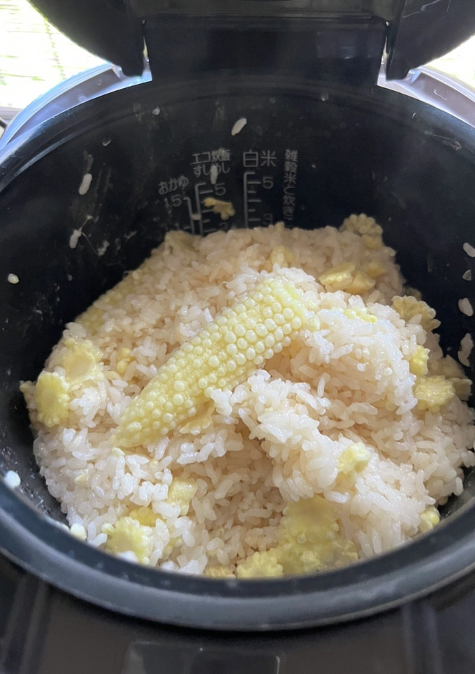 とうもろこしご飯-レシピのメイン写真
