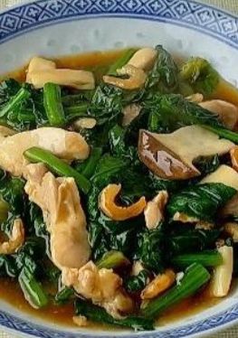 ほうれん草と鶏むね肉の旨煮-レシピのメイン写真