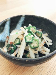 大根とオクラのさっぱりサラダ-レシピのメイン写真