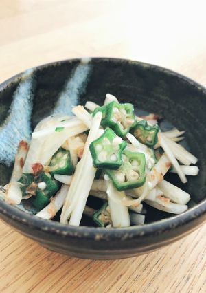大根とオクラのさっぱりサラダ-レシピのメイン写真