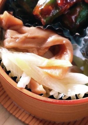 レンジ1分半★中毒性ありピリ辛ネギメンマ-レシピのメイン写真