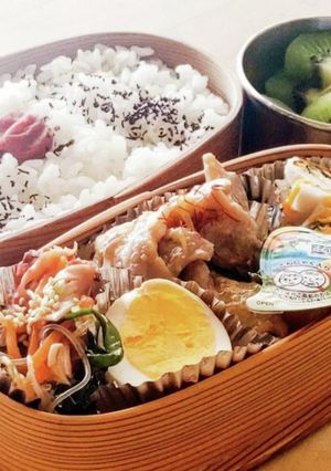 弁当★前日★ミョウガとカニかま春雨サラダ-レシピのメイン写真