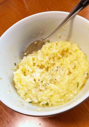 簡単！　ラーメンの残り汁でチーズリゾット-レシピのメイン写真
