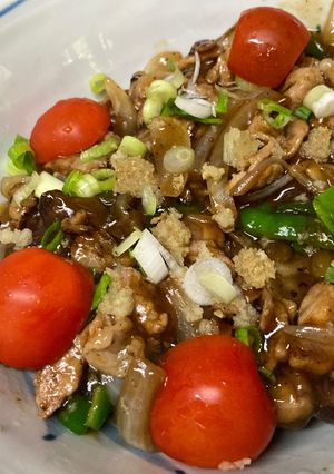 豚こま野菜餡かけうどん-レシピのメイン写真
