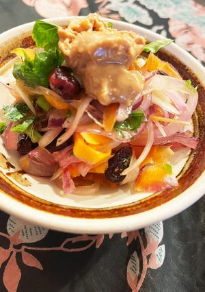 紫玉ねぎのエスニックサラダ　-レシピのメイン写真