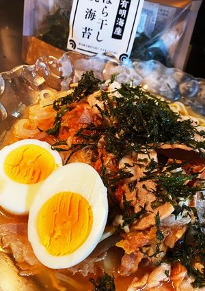 盛岡冷麺豚キムチ-レシピのメイン写真