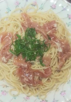 生ハムトマトパスタ-レシピのメイン写真