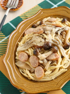 超簡単!旨味たっぷり3種きのこのパスタ-レシピのメイン写真
