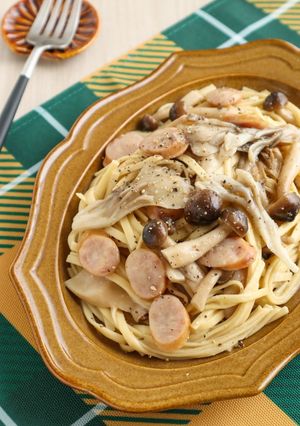 超簡単！旨味たっぷり3種きのこのパスタ-レシピのメイン写真