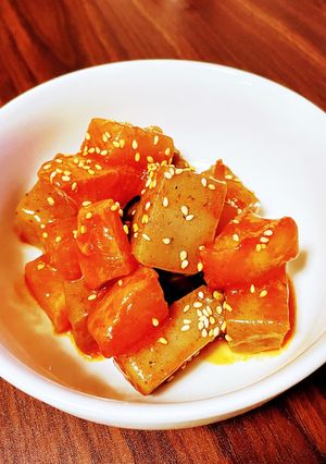 炊飯器de大根とコンニャクの甘辛炊き-レシピのメイン写真