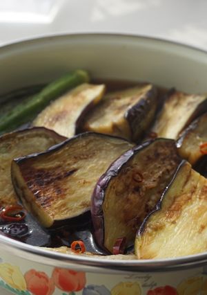 夏野菜の焼き浸し-レシピのメイン写真