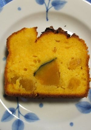 ダッチオーブン　かぼちゃのパウンドケーキ-レシピのメイン写真