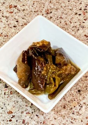 ホットクックx無水★なすとししとうの煮物-レシピのメイン写真