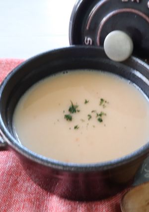 ミニトマトとじゃが芋のポタージュ-レシピのメイン写真