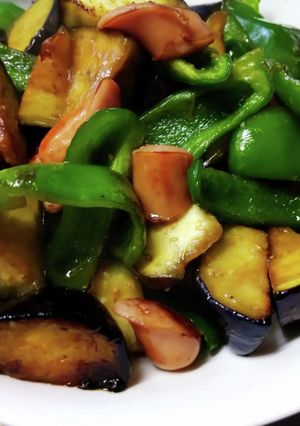 茄子とピーマンの夏野菜炒め-レシピのメイン写真
