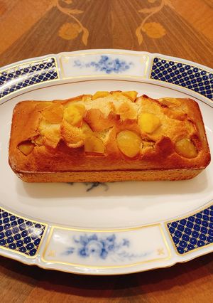 栗の甘露煮のパウンドケーキ　バター不使用-レシピのメイン写真