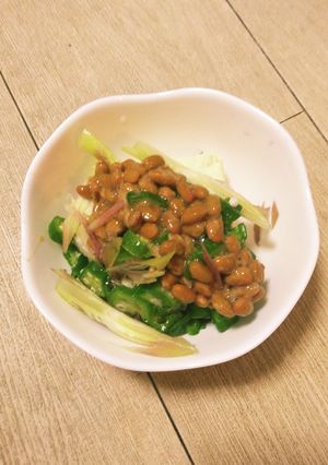 簡単♪ヘルシー♪ネバネバ茗荷豆腐-レシピのメイン写真