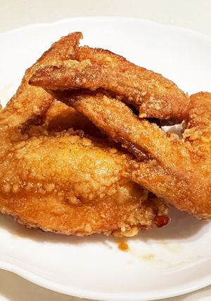 魔法のスパイス使用！手羽先甘辛唐揚げ-レシピのメイン写真