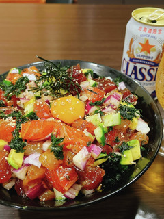 具だくさん!3色のポキ丼-レシピのメイン写真